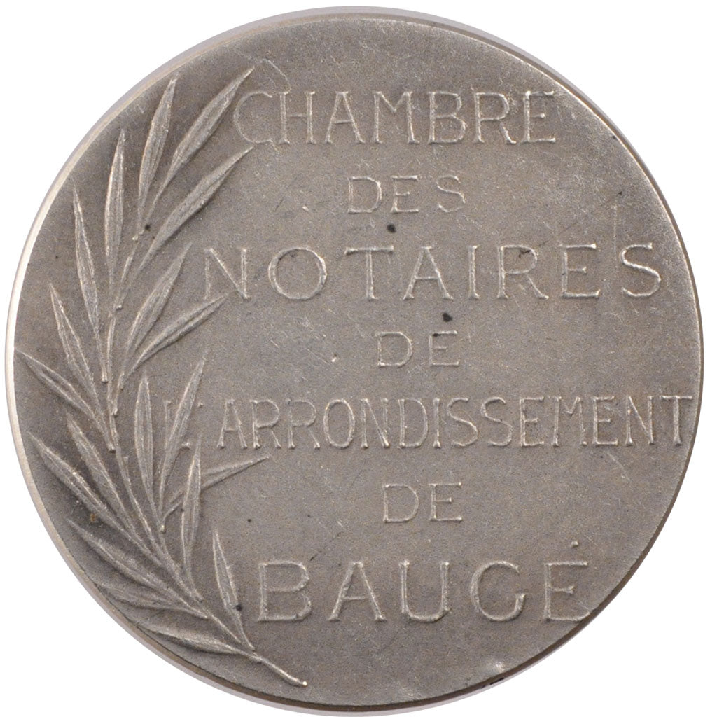 France, Notary, Token, AU(55-58), Silver, Lerouge #36, 13.00