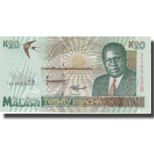 Banknote, Malawi, 20 Kwacha, 1995, 1995-06-01, KM:32, UNC(65-70)