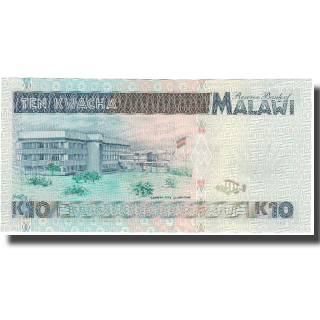Banknote, Malawi, 10 Kwacha, 1995, 1995-06-01, KM:31, UNC(65-70)