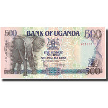 Banconote, Uganda, 500 Shillings, 1991, 1991, KM:33a, FDS