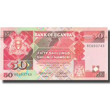 Geldschein, Uganda, 50 Shillings, 1987, 1987, KM:30a, UNZ