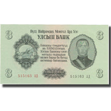 Banknot, Mongolia, 3 Tugrik, 1955, 1955, KM:29, UNC(65-70)
