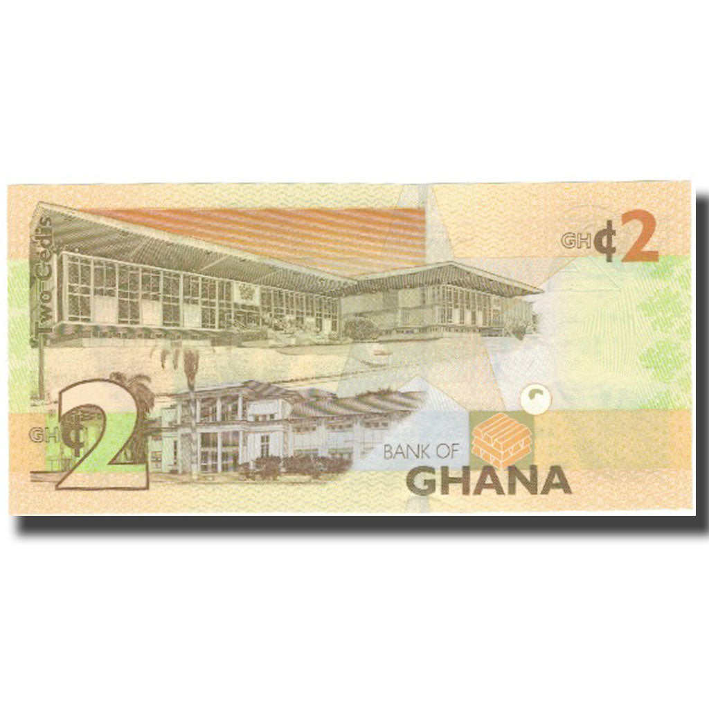 Banknote, Ghana, 2 Cedis, 2010, 2010-03-06, KM:37a, UNC(65-70)