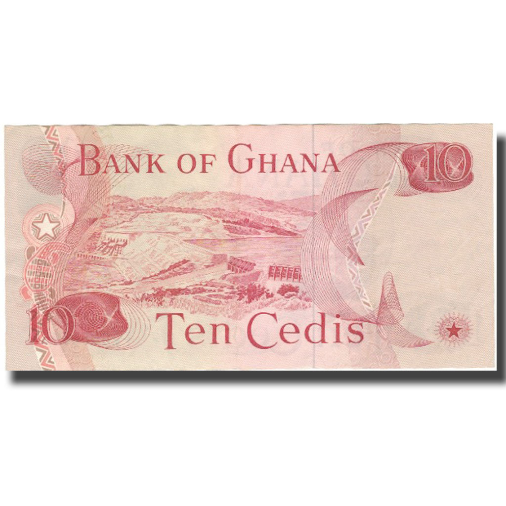 Banconote, Ghana, 10 Cedis, 1973, 1973-01-02, KM:16a, FDS