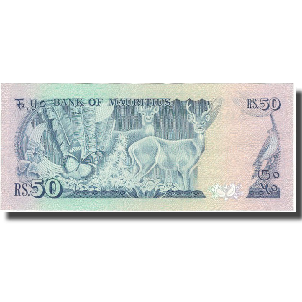 Geldschein, Mauritius, 50 Rupees, Undated (1986), KM:37a, UNZ