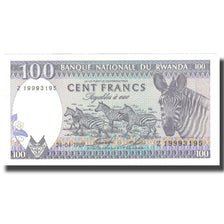 Banknote, Rwanda, 100 Francs, 1989, 1989-04-24, KM:19, UNC(65-70)