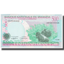 Banknote, Rwanda, 500 Francs, 1998, 1998-12-01, KM:26a, UNC(65-70)