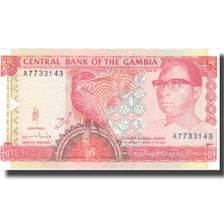Banknote, The Gambia, 5 Dalasis, 1991, 1991, KM:12a, UNC(65-70)
