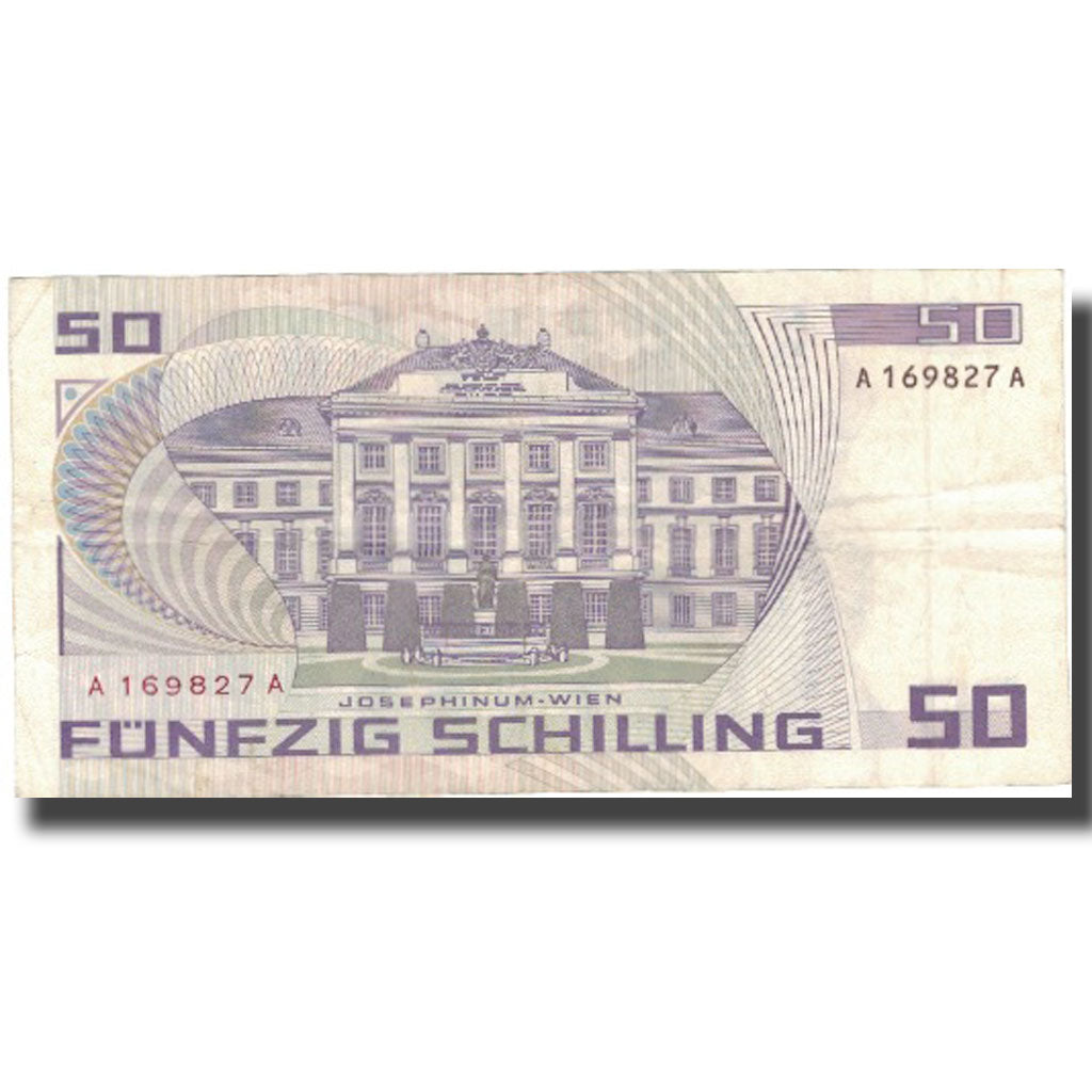Banknote, Austria, 50 Schilling, 1986, 1986-01-02, KM:149, EF(40-45)