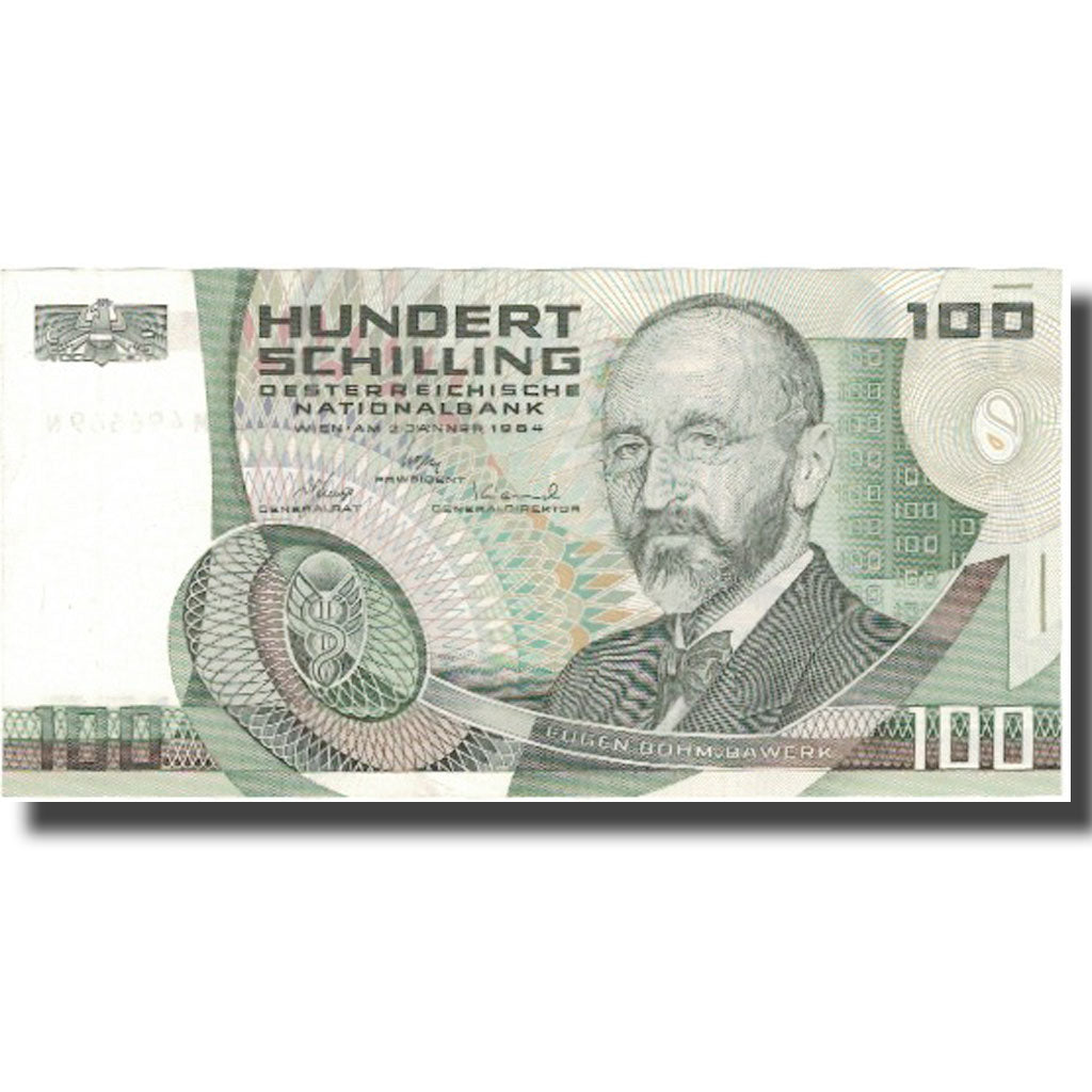 Banknote, Austria, 100 Schilling, 1984, 1984-01-02, KM:150, EF(40-45)