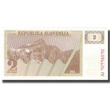 Banknote, Slovenia, 2 (Tolarjev), 1990, 1990, KM:2a, AU(55-58)