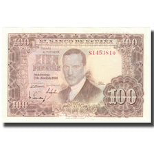 Banknote, Spain, 100 Pesetas, 1953, 1953-04-07, KM:145a, AU(50-53)