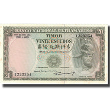 Banconote, Timor, 20 Escudos, 1967, 1967-10-24, KM:26a, SPL