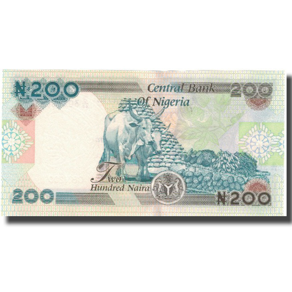 Banknote, Nigeria, 200 Naira, 2005, 2005, KM:29d, UNC(65-70)