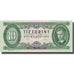 Banknote, Hungary, 10 Forint, 1975, 1975, KM:168e, UNC(63)