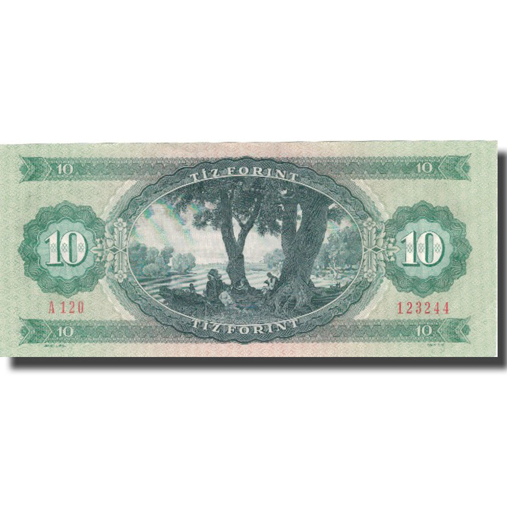 Banknote, Hungary, 10 Forint, 1975, 1975, KM:168e, UNC(63)