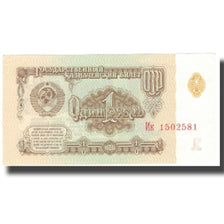 Banconote, Russia, 1 Ruble, 1961, 1961, KM:222a, SPL
