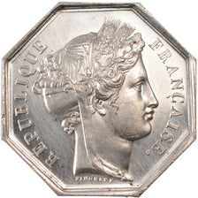 France, Notary, Token, MS(60-62), Silver, Lerouge #142, 12.00