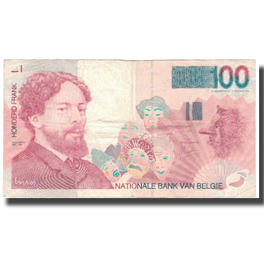 Banknote, Belgium, 100 Francs, Undated (1995-2001), KM:147, EF(40-45)