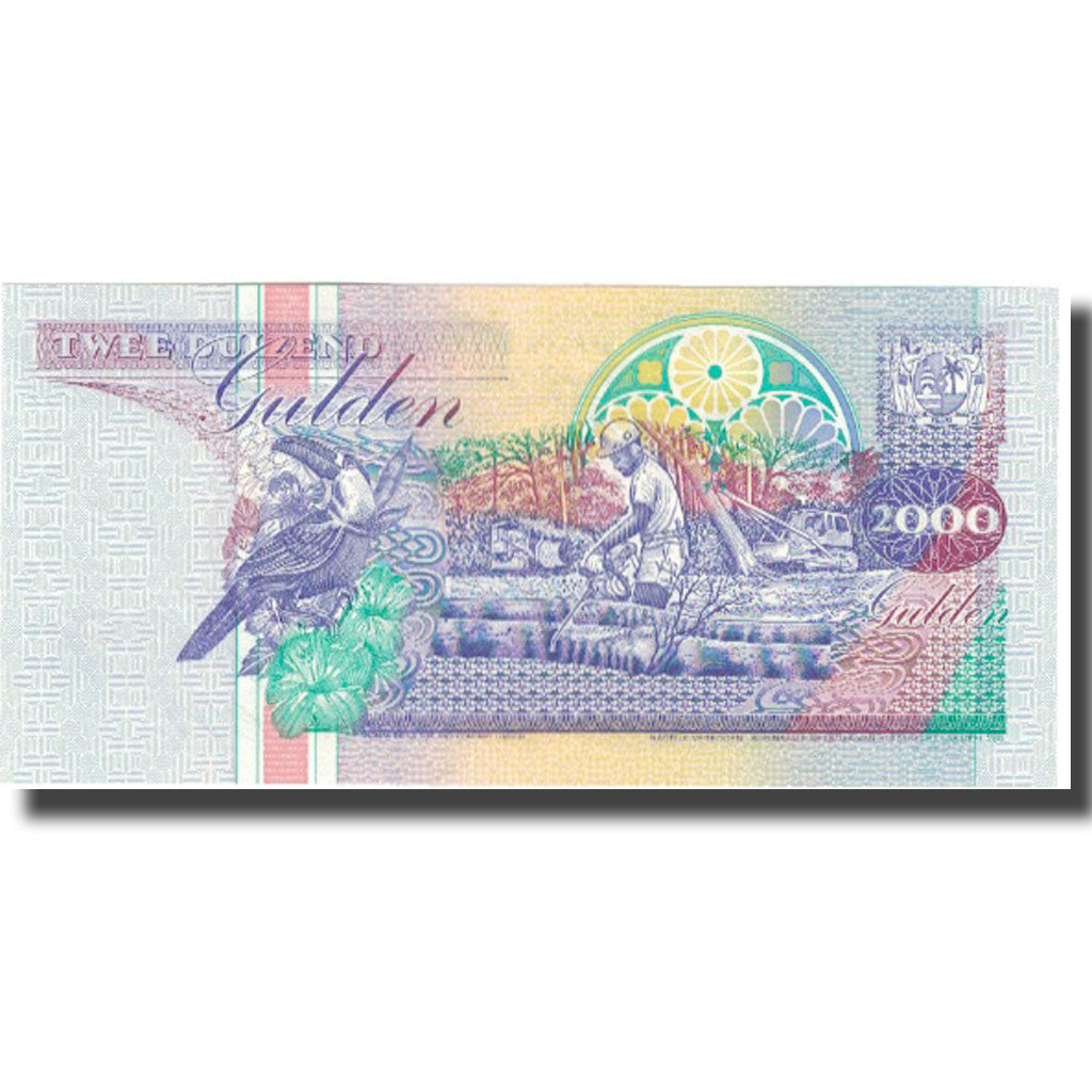 Banknote, Surinam, 2000 Gulden, 1995, 1995-06-01, KM:142, UNC(65-70)