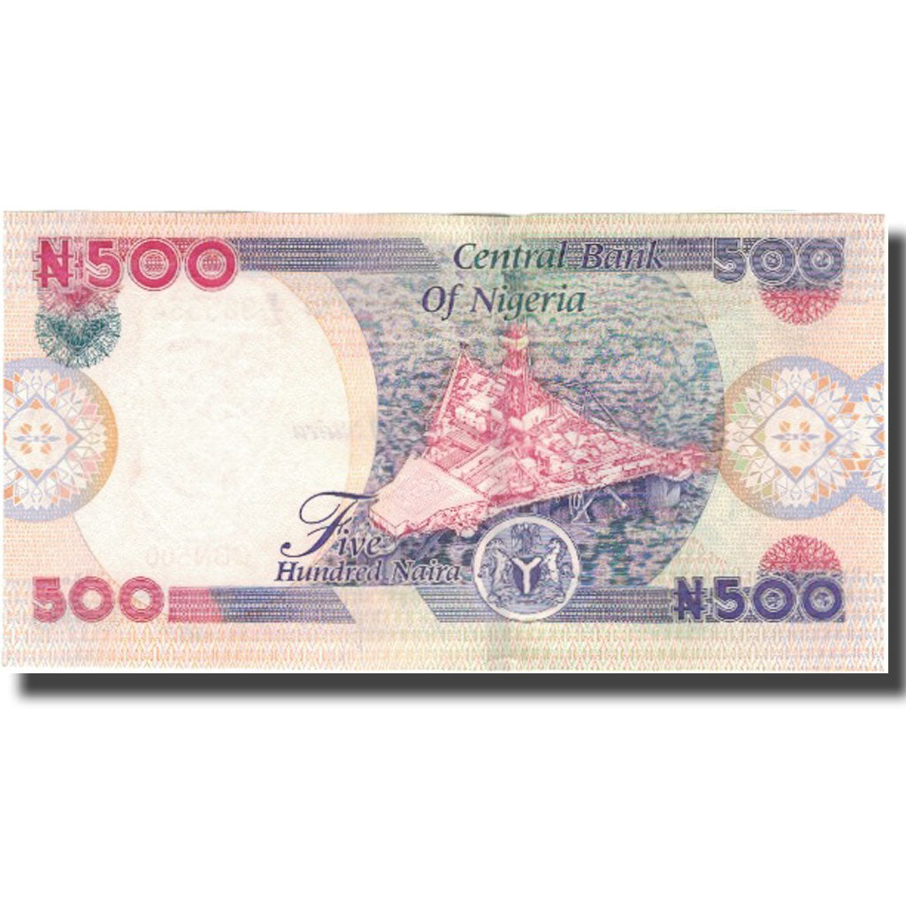 Banknote, Nigeria, 500 Naira, 2001, 2001, KM:30a, UNC(65-70)