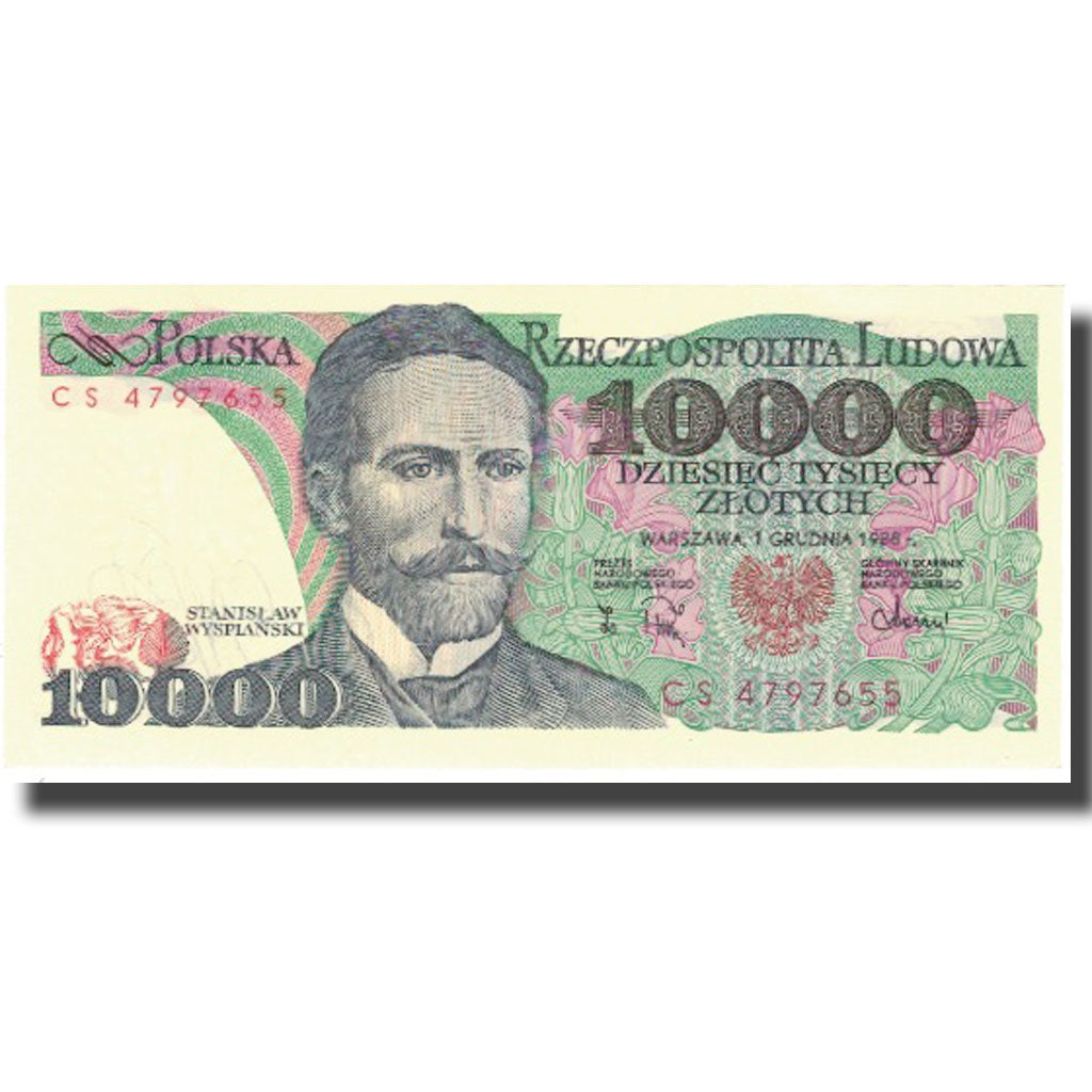 Banconote, Polonia, 10,000 Zlotych, 1988, 1982-06-01, KM:151b, FDS