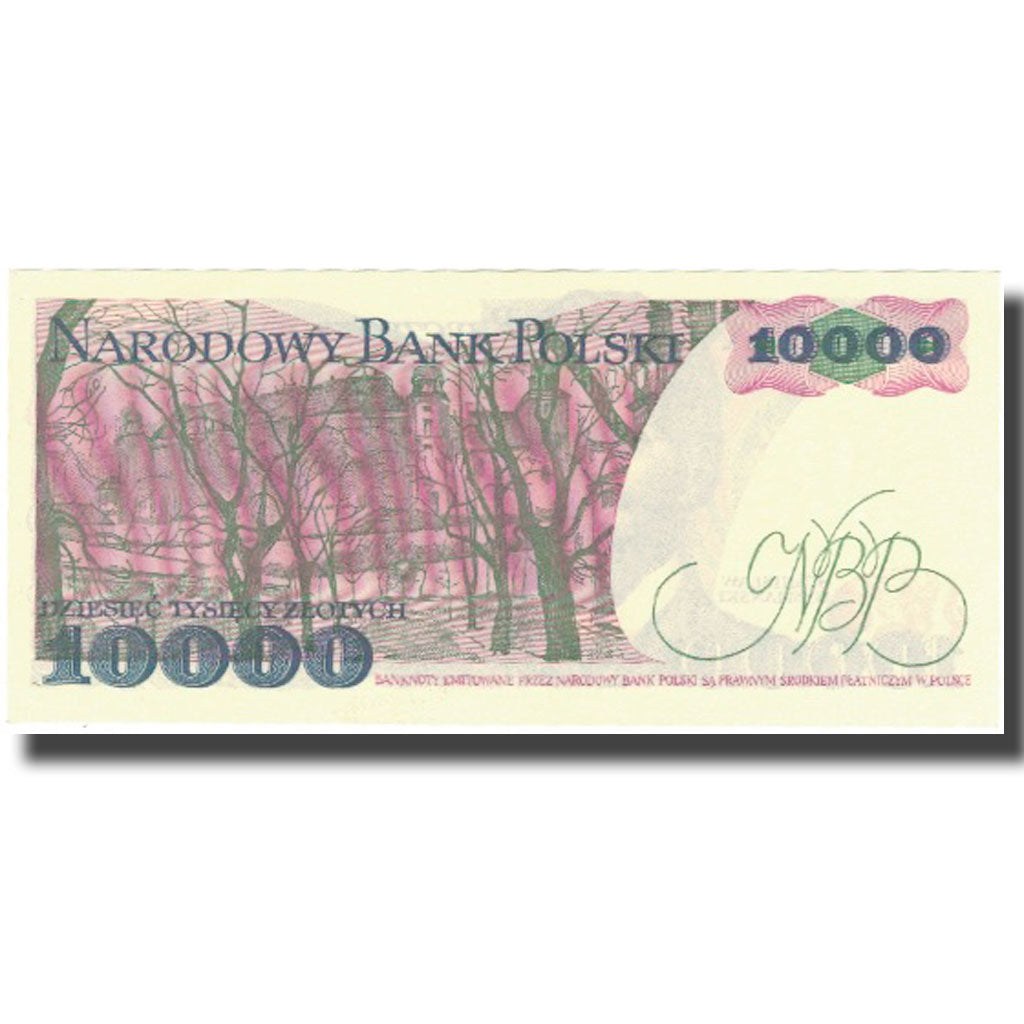 Banconote, Polonia, 10,000 Zlotych, 1988, 1982-06-01, KM:151b, FDS