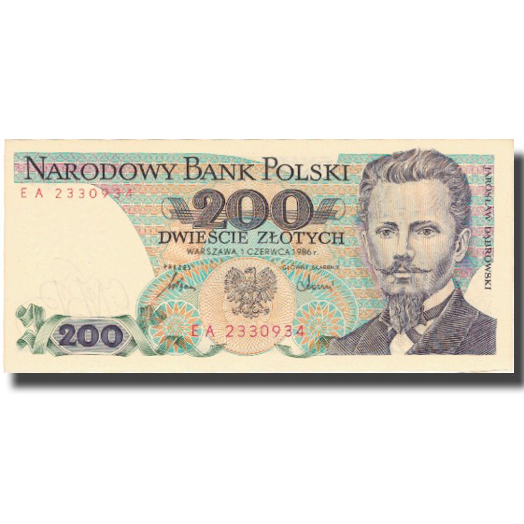 Banknote, Poland, 200 Zlotych, 1986, 1982-06-01, KM:144c, UNC(60-62)
