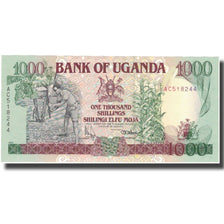 Banknote, Uganda, 1000 Shillings, 1991, 1991, KM:34b, UNC(65-70)