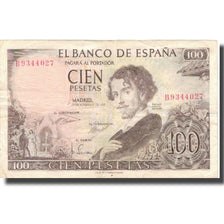 Banconote, Spagna, 100 Pesetas, 1965, 1965-11-19, KM:150, MB+