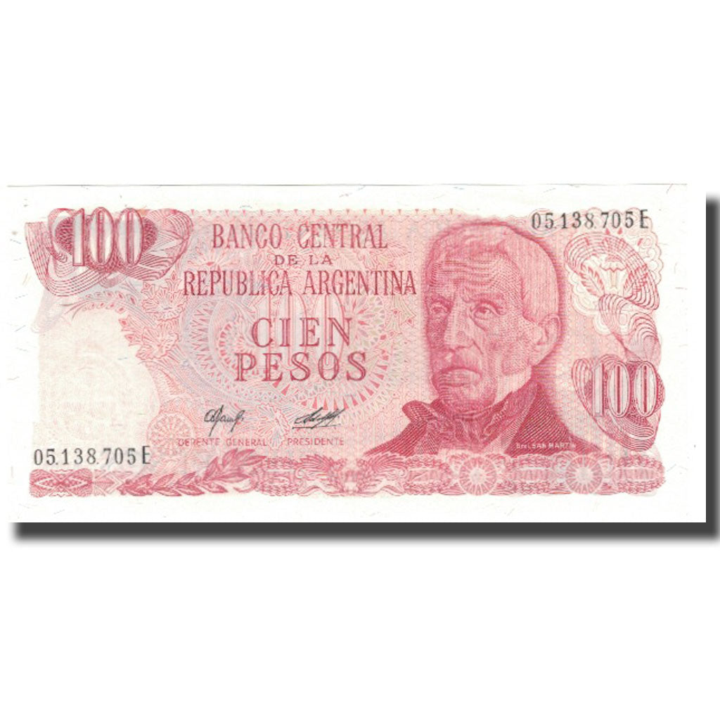 Billete, 100 Pesos, Argentina, KM:302a, SC