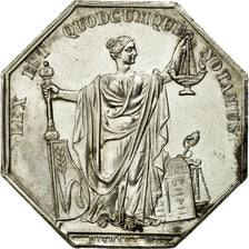 France, Token, Notary, AU(55-58), Silver, Lerouge:184