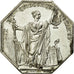 France, Token, Notary, AU(55-58), Silver, Lerouge:184