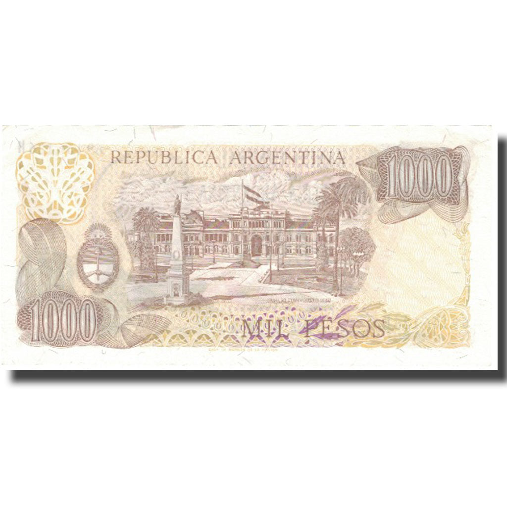 Banknote, Argentina, 1000 Pesos, Undated (1976-83), KM:304a, UNC(60-62)