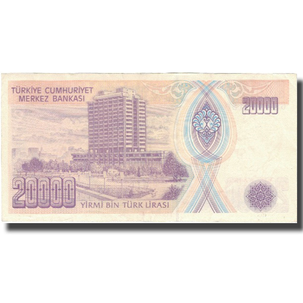 Geldschein, Türkei, 20,000 Lira, 1970, 1970-10-14, KM:201, VZ