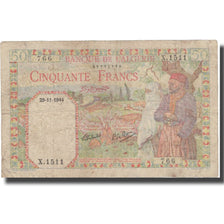 Banknote, Algeria, 50 Francs, 1944, 1944-11-29, KM:87, VF(20-25)