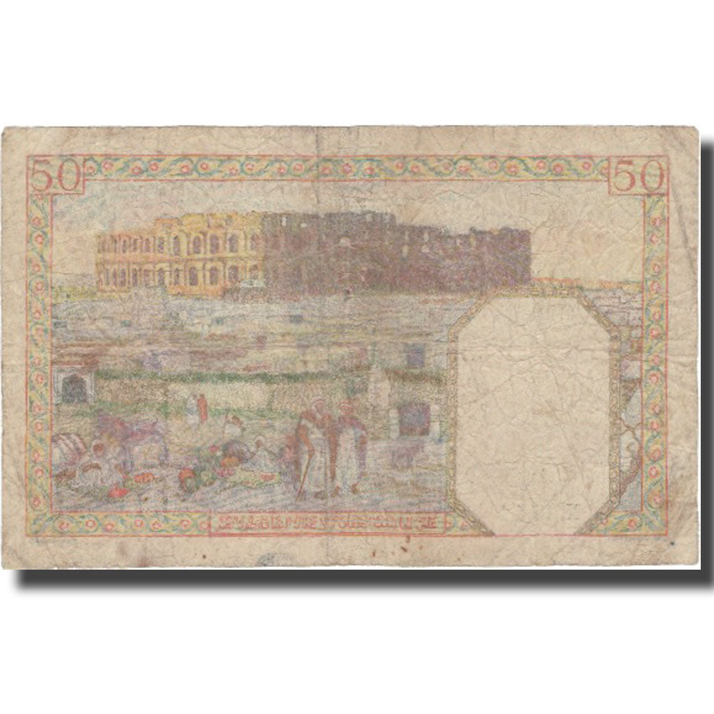 Banknote, Algeria, 50 Francs, 1944, 1944-11-29, KM:87, VF(20-25)
