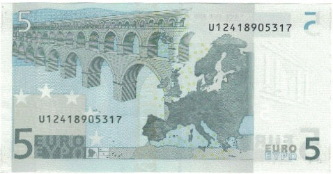 France, 5 Euros, 2002, 2002, UNC(65-70)