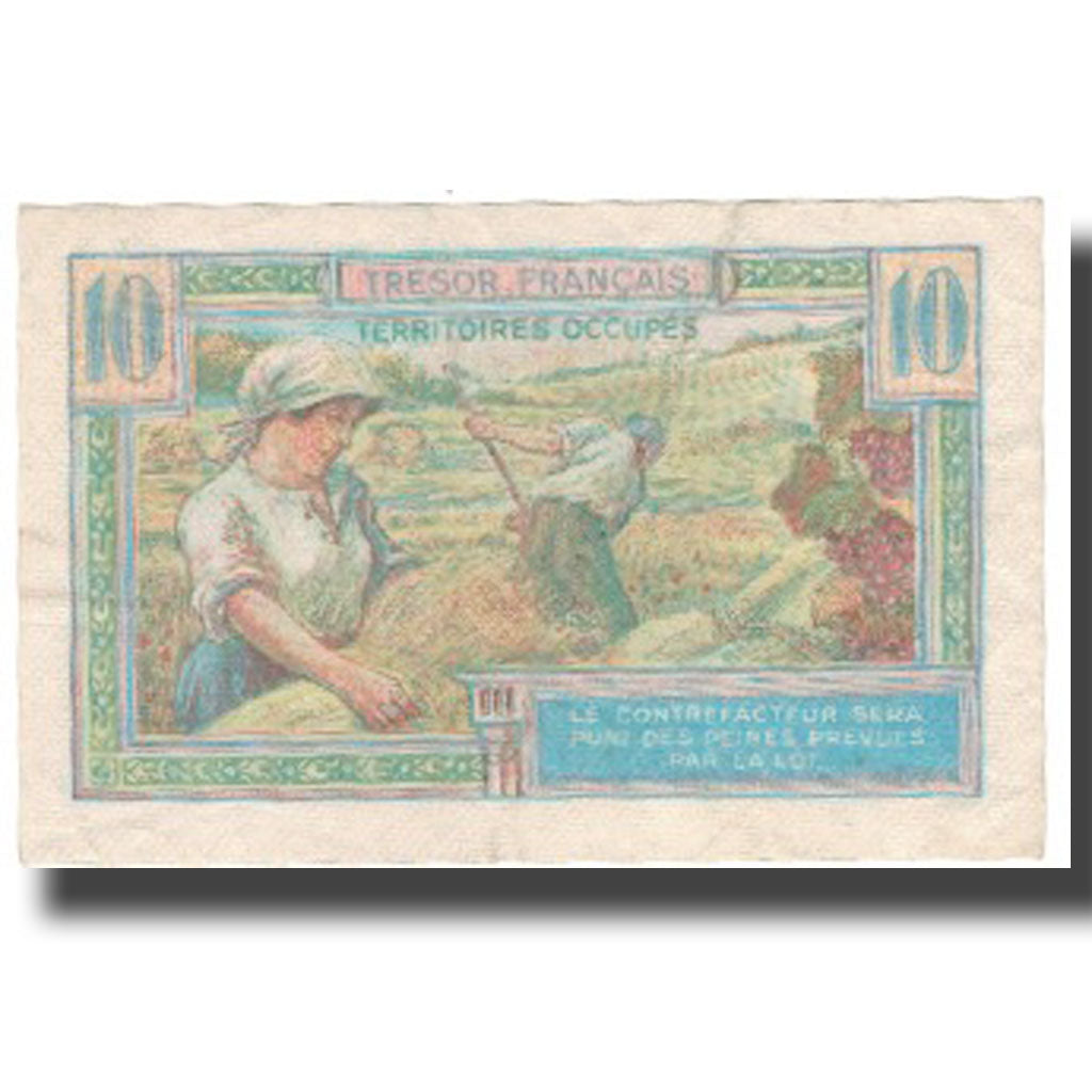 Frankrijk, 10 Francs, Undated (1947), TTB+, Fayette:VF30.1, KM:M7a