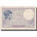Francia, 5 Francs, Violet, 1918, 1918-06-29, BC+, Fayette:3.2, KM:72a