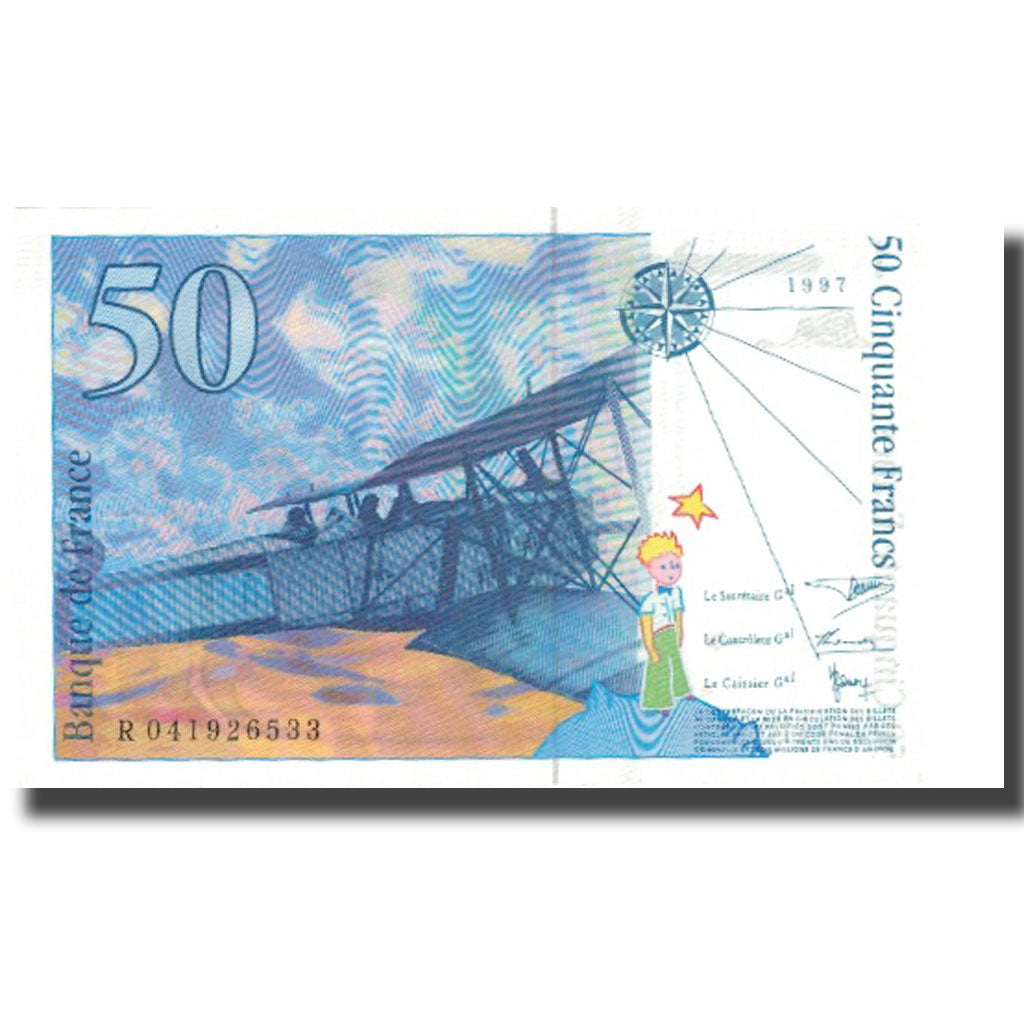 France, 50 Francs, 1997, 1997, AU(55-58), Fayette:73.4, KM:157Ad