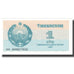 Biljet, Oezbekistan, 1 Sum, 1992, 1992, KM:61a, SUP+