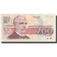 Billet, Bulgarie, 200 Leva, 1992, 1992, KM:103a, SPL