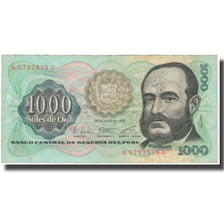 Billete, 1000 Soles De Oro, 1970, Perú, 1976-07-22, KM:116, MBC+