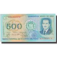 Banknote, Peru, 500 Soles De Oro, 1982, 1982-03-18, KM:115, AU(55-58)