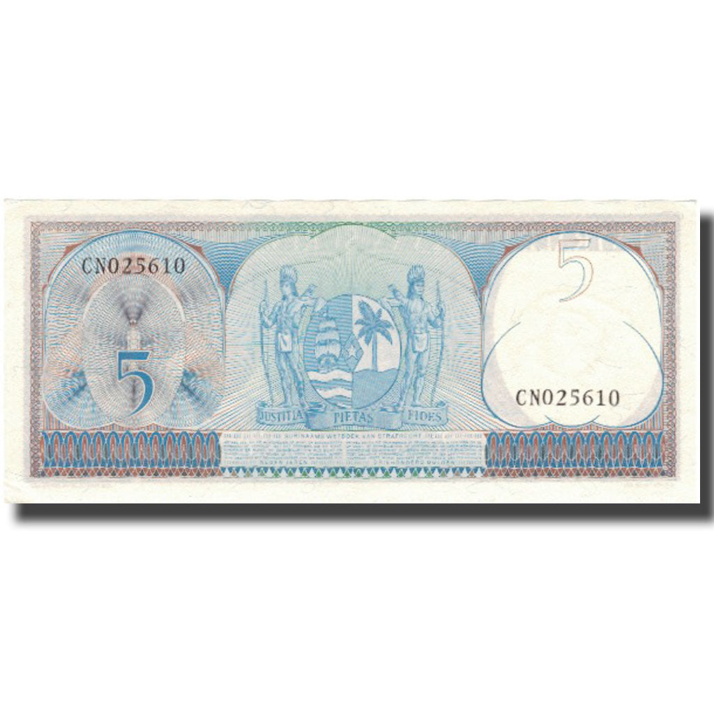 Banconote, Suriname, 5 Gulden, 1963, 1963-09-01, KM:120A, SPL