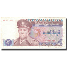 Banknote, Burma, 35 Kyats, Undated (1986), KM:63, AU(50-53)