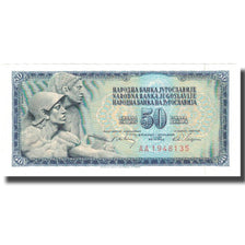 Banknote, Yugoslavia, 50 Dinara, 1968, 1968-05-01, KM:83b, UNC(63)