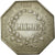 France, Token, Savings Bank, AU(55-58), Silver, Jacqmin:40