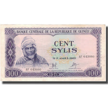 Banknote, Guinea, 100 Sylis, 1960, 1960-03-01, KM:19, EF(40-45)
